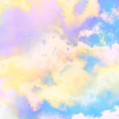 Abstract grainy gradient background noise texture effect summer poster design