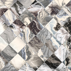 Abstract Marble texture. Fractal digital Art Background. High Resolution. Can be used for background or wallpaper