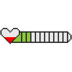 Heart Vote Slider Pixel