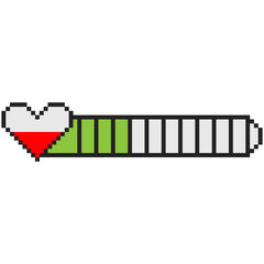 Heart Vote Slider Pixel