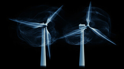 X ray wind turbines
