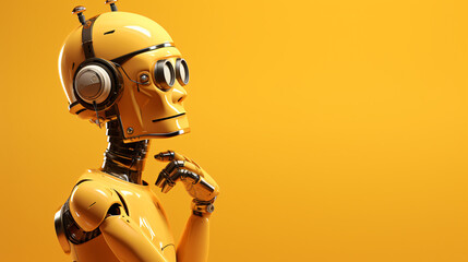 Yellow robot