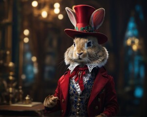 The Rabbit from the Alice in Wonderland