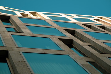 Moderne Architektur / Glas und Beton