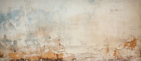 peeling paint surface on an aged wall background