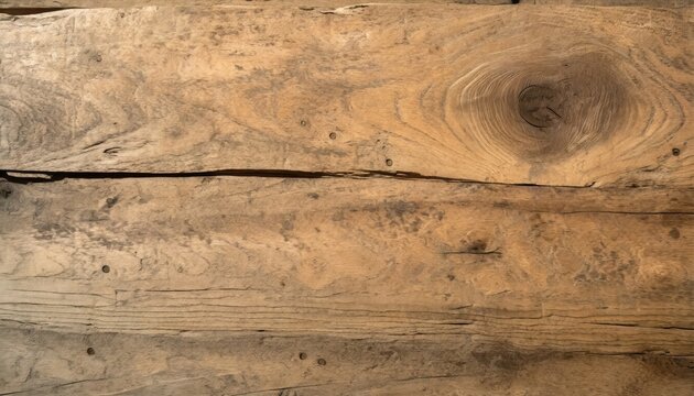 Texture of Time: Close-Up Wood Detail