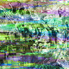 Fototapeta na wymiar TV noise static effect, abstract glitch background. Fractal digital art pattern
