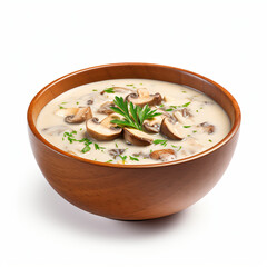 Delicious Bowl of Mushroom Soup