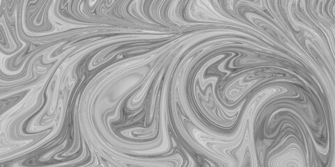The texture of black and white marble for a pattern of packaging in a modern style Liquid Abstract Pattern with Black White, Grey Graphics Color Art the divorces and wavy lines in gray tones 