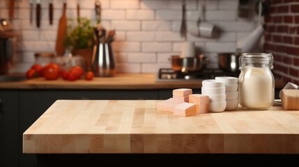 Fototapeta na wymiar person preparing food in kitchen HD 8K wallpaper Stock Photographic Image 