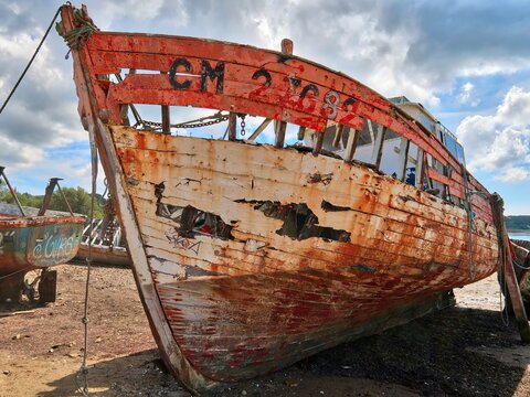 Cimeti&egrave;re de Bateaux de Rostellec - Crozon