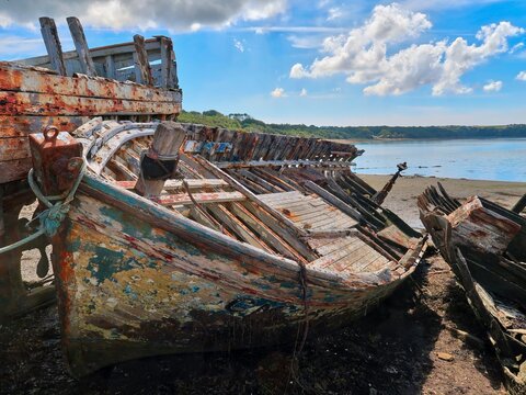 Cimeti&egrave;re de Bateaux de Rostellec - Crozon