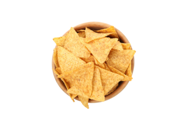 PNG, Corn chips, isolated on white background
