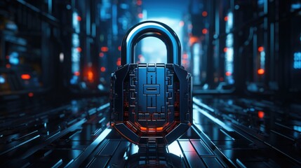 Cyber Lock Technology Backogurnd cyber lock tech