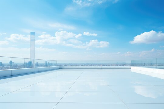 floor of commercial building modern skyscapes