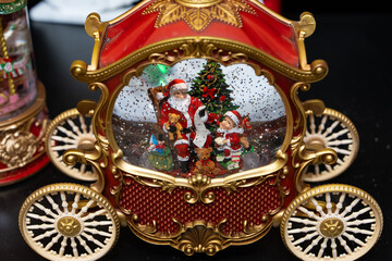 Christmas Celebrations and Christmas Decorations Background Photo, Kadikoy Istanbul, Turkiye (Turkey)