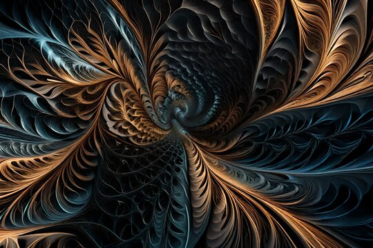 **abstract computer generatid fractal design.A fractal is a never- ending pattern. fractals are infinitely complex patterns thet are self-similar across different scales-