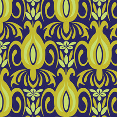 Abstract floral pattern background, luxury pattern, stylish vector illustration