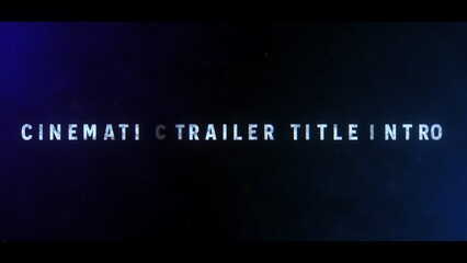 Digital Distortion Effect Intro Title (Cinematic)