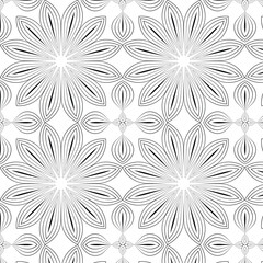Abstract floral pattern background, luxury pattern, stylish vector illustration