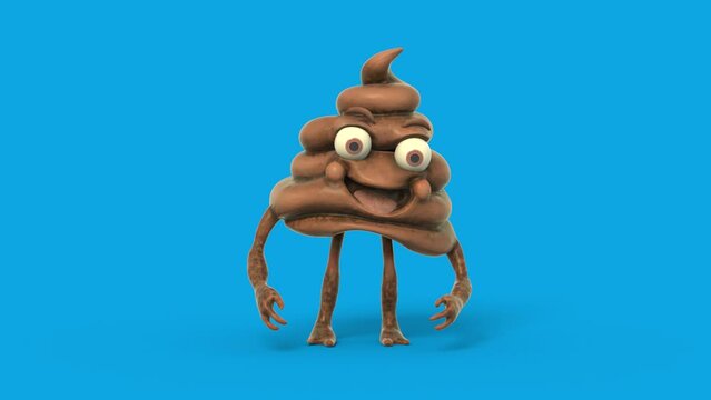 Poop Problems Cartoon