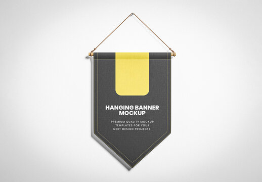 Hanging Banner Mockup