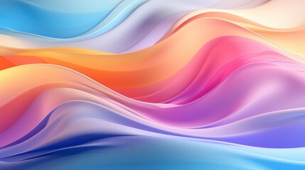 Fototapeta premium abstract colorful waves background