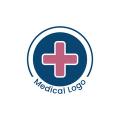 vector medical logo for health service symbol