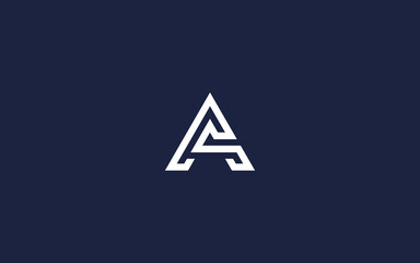 initial letter a triangle logo icon design Vector design template inspiration