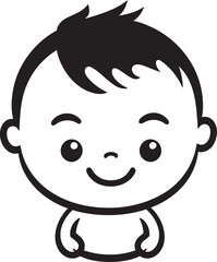 Pint Sized Pleasures Child in Black Vector Mini Melodies Vector Logo for Little Musicians