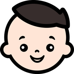 Cute Chronicles Vector Logo for Little Legends Tiny Treasures Black Child Icon in Vector
