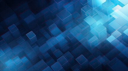 abstract blue squares background .Bright BLUE lines pattern in square style. Decorative design in abstract style with rectangles.