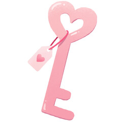 Pink key