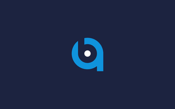 initials letters ab or ba logo icon design Vector design template inspiration