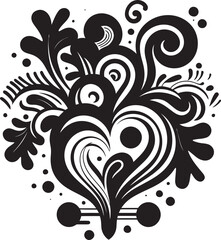 Elegant Coils Abstract Vector Icons in Modern Design Curvaceous Fusion Modern Abstracts in Vector Curves