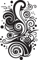 Sculpted Torsion Curly Abstracts in Modern Vector Art Elegant Swirlscape Modern Vector Designs with Curly Grace