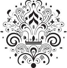 Curved Essence Modern Vector Icons with Abstract Curly Touch Sculpted Torsion Curly Abstracts in Modern Vector Art