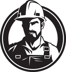 Constructive Icon Construction Worker Workers Pride Vector Construction Icon