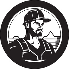 Gear and Wrench Construction Vector Constructive Icon Construction Worker