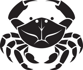 Coastline Commander Crab Vector Clawed Majesty Vector Crab Icon