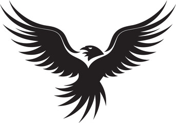 Regal Hunter Symbol Eagle Icon Sovereign Flight Profile Black Eagle Vector