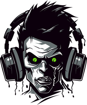 recommend clip art: Zombie Dancefloor Fusion Zombie Vector Zombie Vinyl Vortex Vector Design