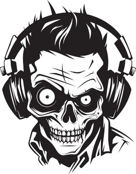 Undead Spin Fusion Vector Icon Zombie Groove Generator Zombie Vector