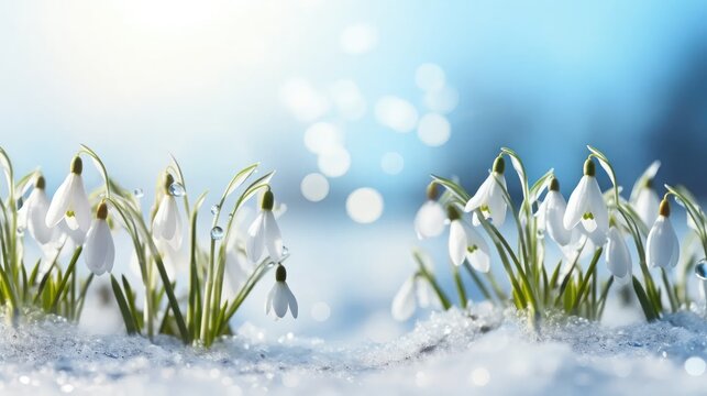 Melting Snow Flower
