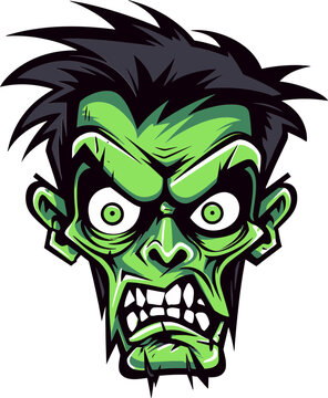 recommend clip art: Ghastly Guide Zombie Mascot Icon Zombie Pal Mascot Vector Illustration