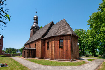 Church of the Purification of the Blessed Virgin Mary in Starygrod, Greater Poland Voivodeship, Poland