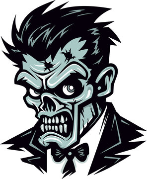 recommend clip art: Ghastly Guide Zombie Mascot Zombie Pal Mascot Illustration