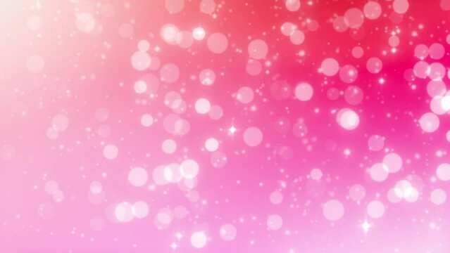 romantic pink pastel glitter light background video