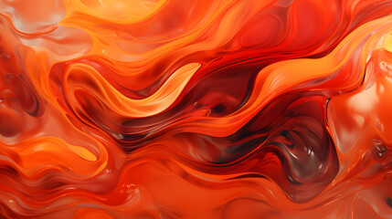 abstract liquid red background