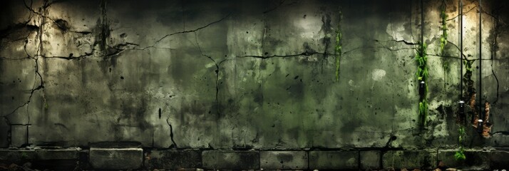 Dark Green Grungy Background Texture , Banner Image For Website, Background, Desktop Wallpaper
